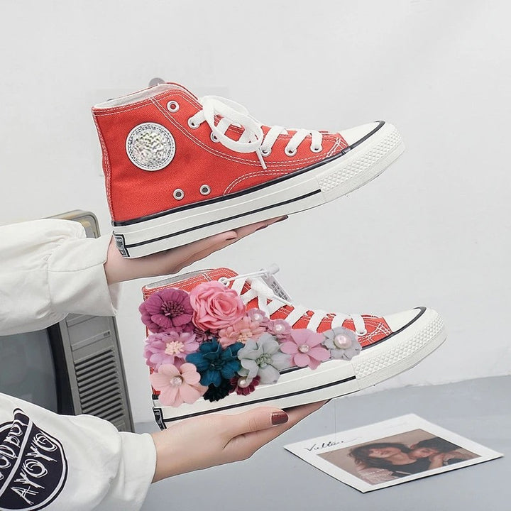 Wildflower Floral Sneakers