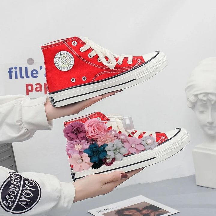 Wildflower Floral Sneakers