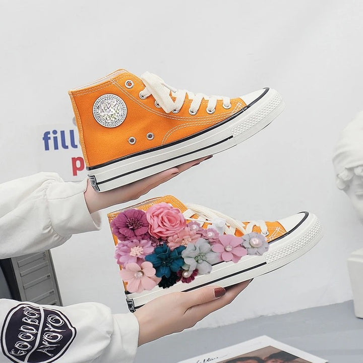 Wildflower Floral Sneakers