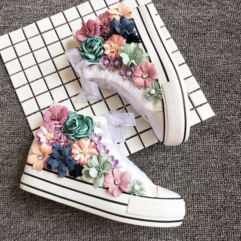 Wildflower Floral Sneakers