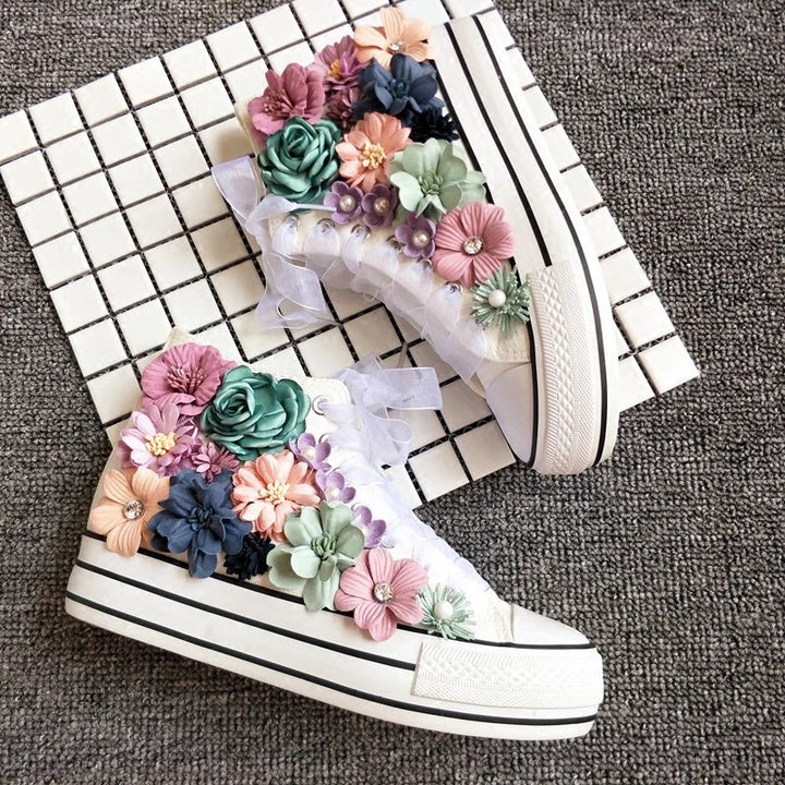 Wildflower Floral Sneakers