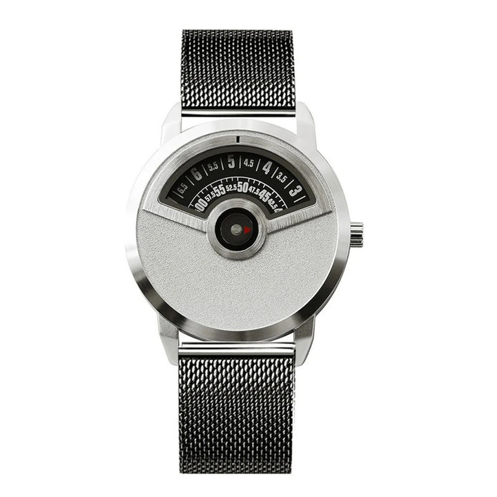 Aperture Half-Dial Watch