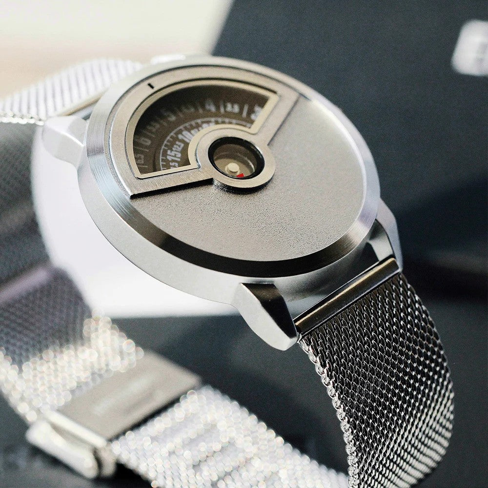 Aperture Half-Dial Watch