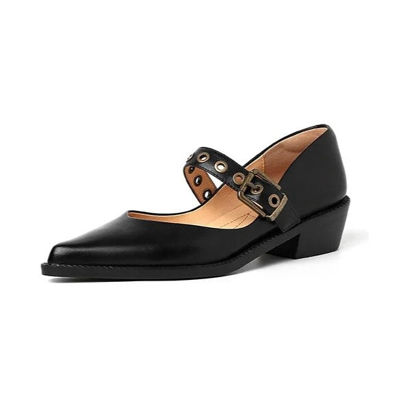 Novara Buckle Mary Janes