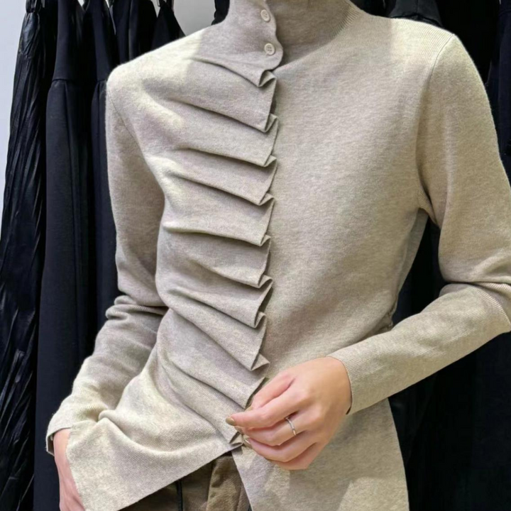 Scala Pleated Sweater