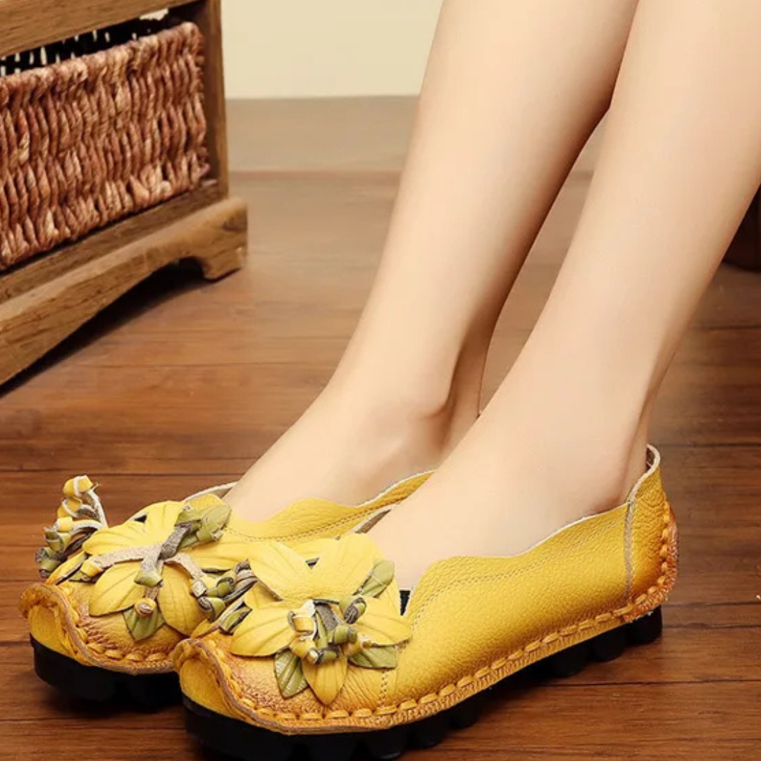 Botanika Leather Flats