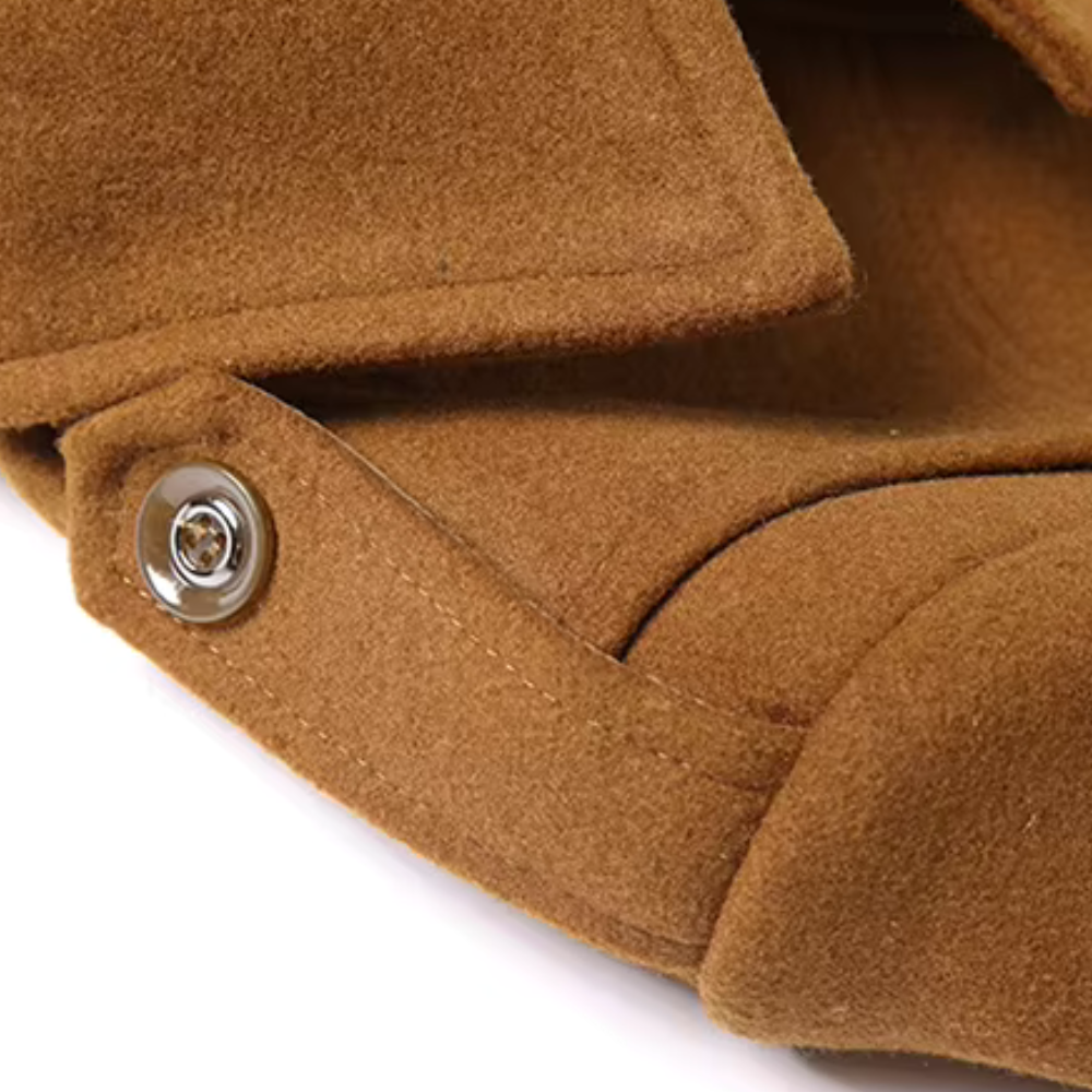 Vincenzo Dual Collar Wool Coat
