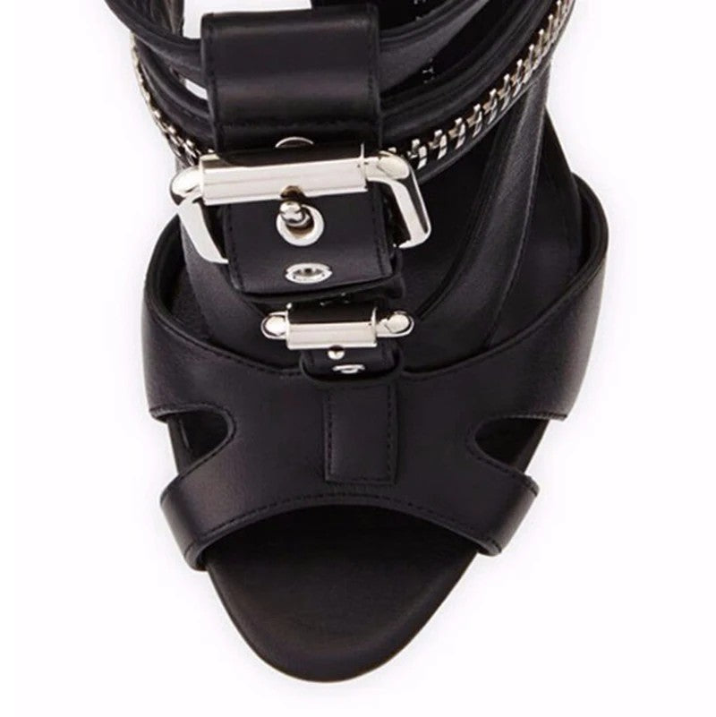 Domina Zip Sandals