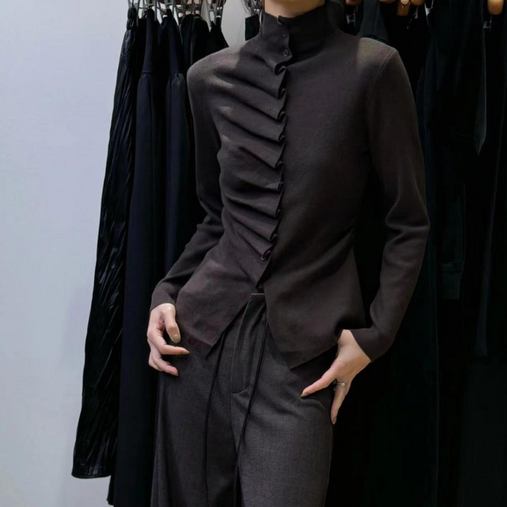 Scala Pleated Sweater