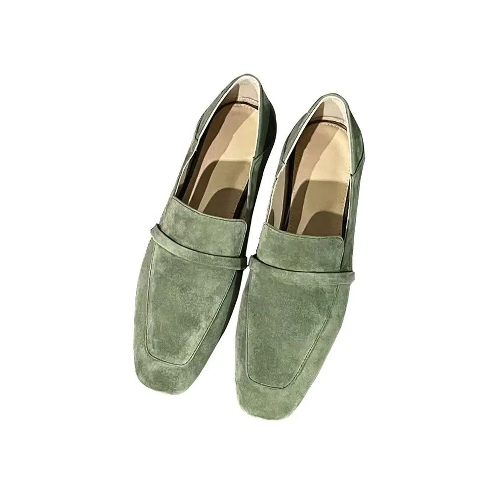 Palma Square-Toe Loafers