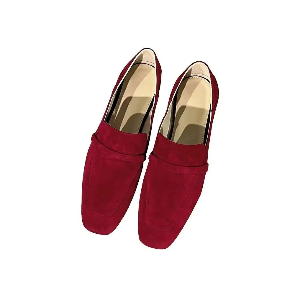 Palma Square-Toe Loafers
