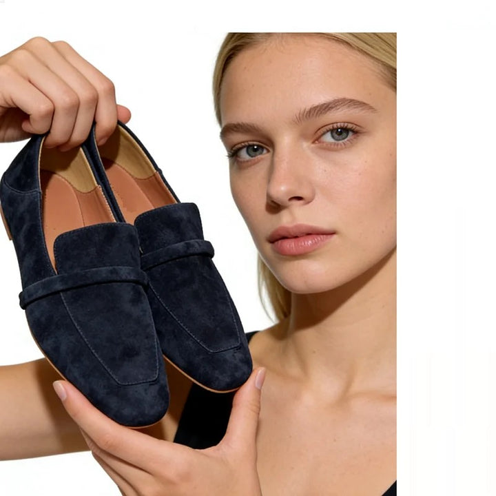 Palma Square-Toe Loafers