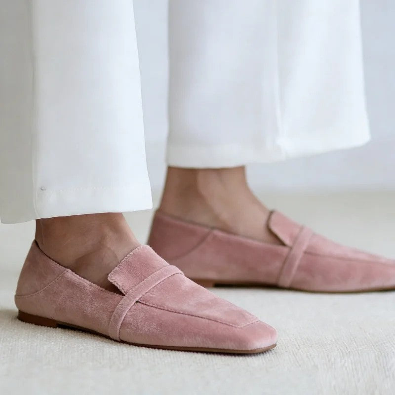 Palma Square-Toe Loafers