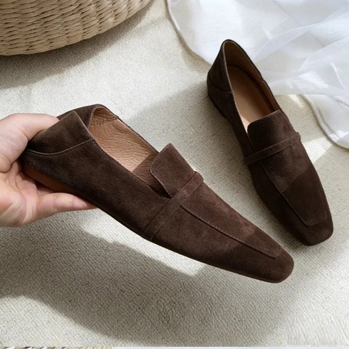 Palma Square-Toe Loafers