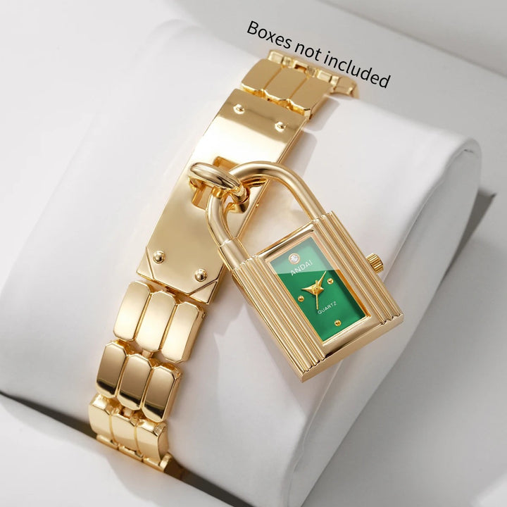Padlock Charm Bracelet Watch