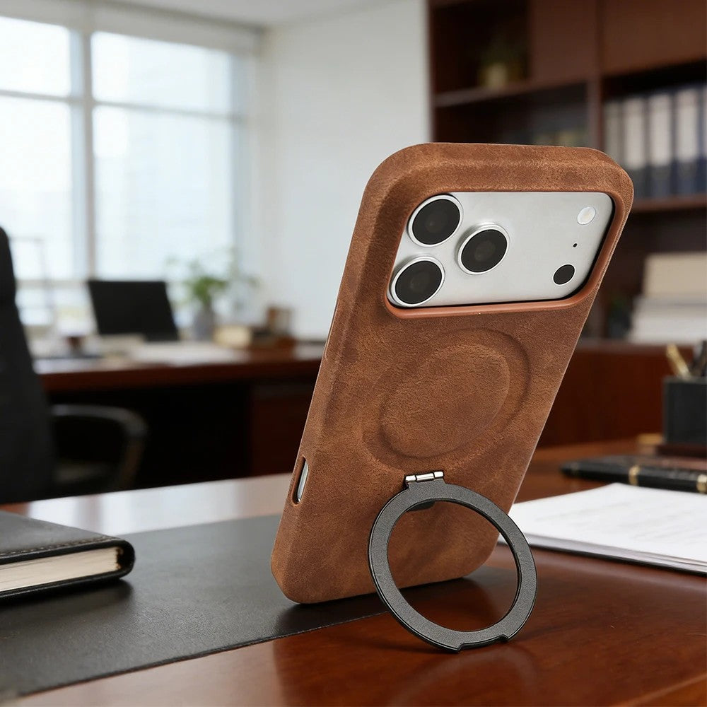 Saddler Ring-Stand Phone Case