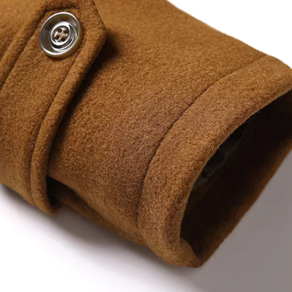 Vincenzo Dual Collar Wool Coat