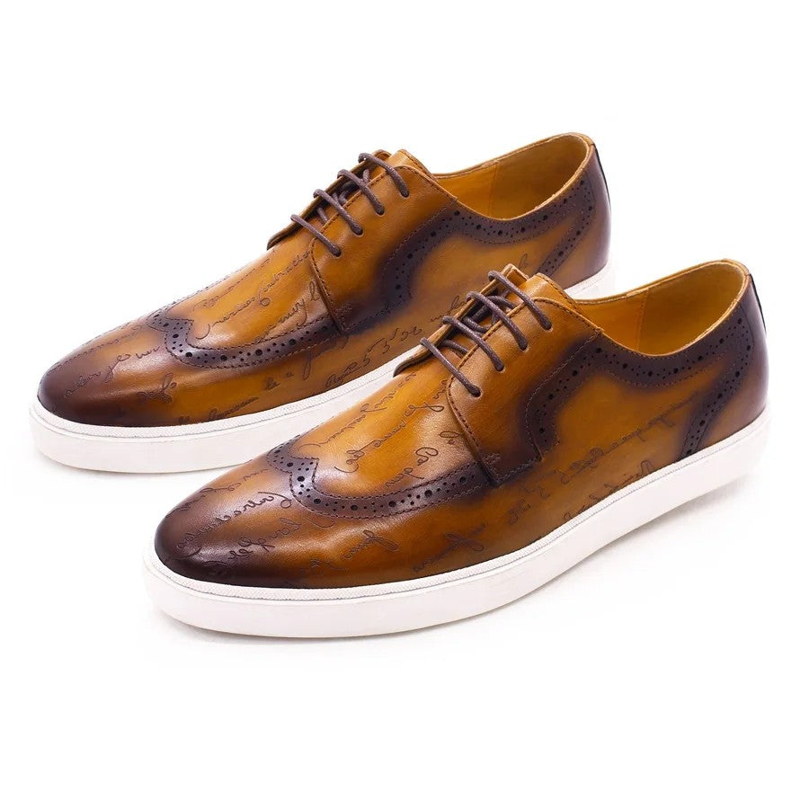 Massimo Manuscript Sneakers