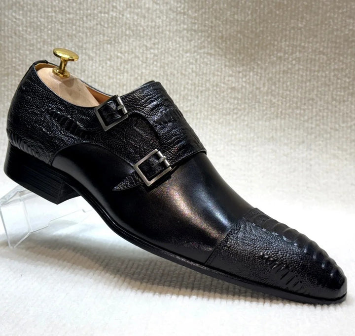 Donato Double-Monk Dress Shoes