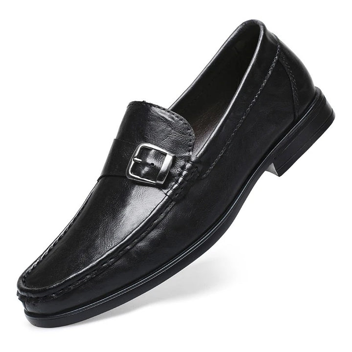 Bernardo Buckle Loafers