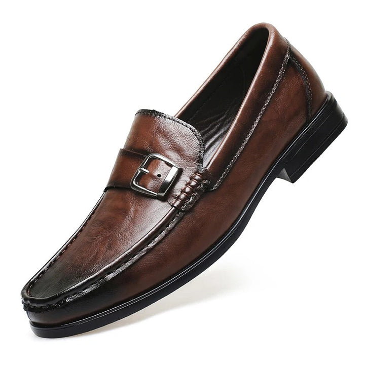 Bernardo Buckle Loafers
