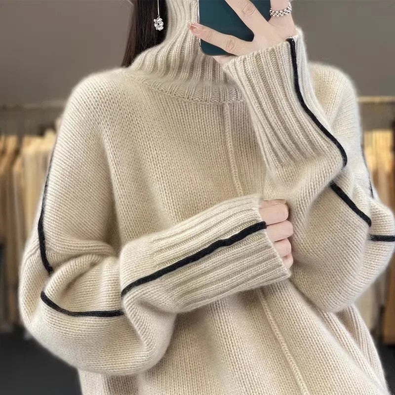 Genevieve Cashmere Turtleneck