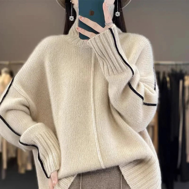 Genevieve Cashmere Turtleneck