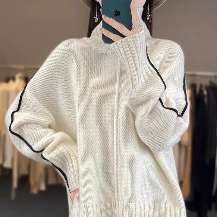 Genevieve Cashmere Turtleneck