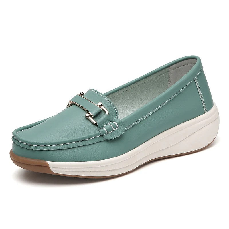 Laurette Leather Loafers