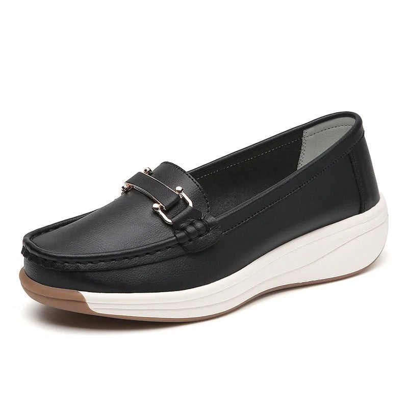 Laurette Leather Loafers