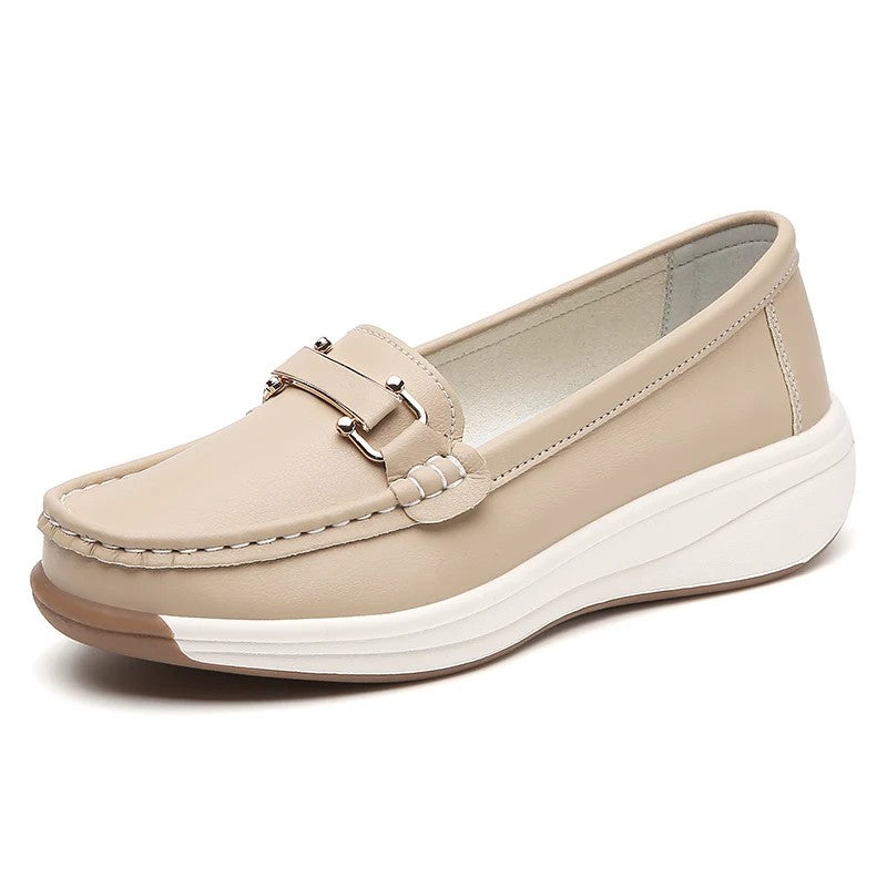 Laurette Leather Loafers