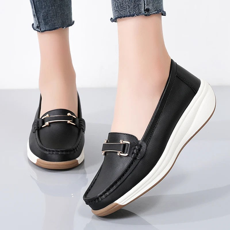 Laurette Leather Loafers