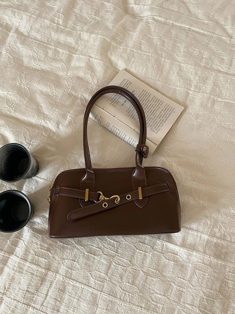 Bridle Buckle Shoulder Bag