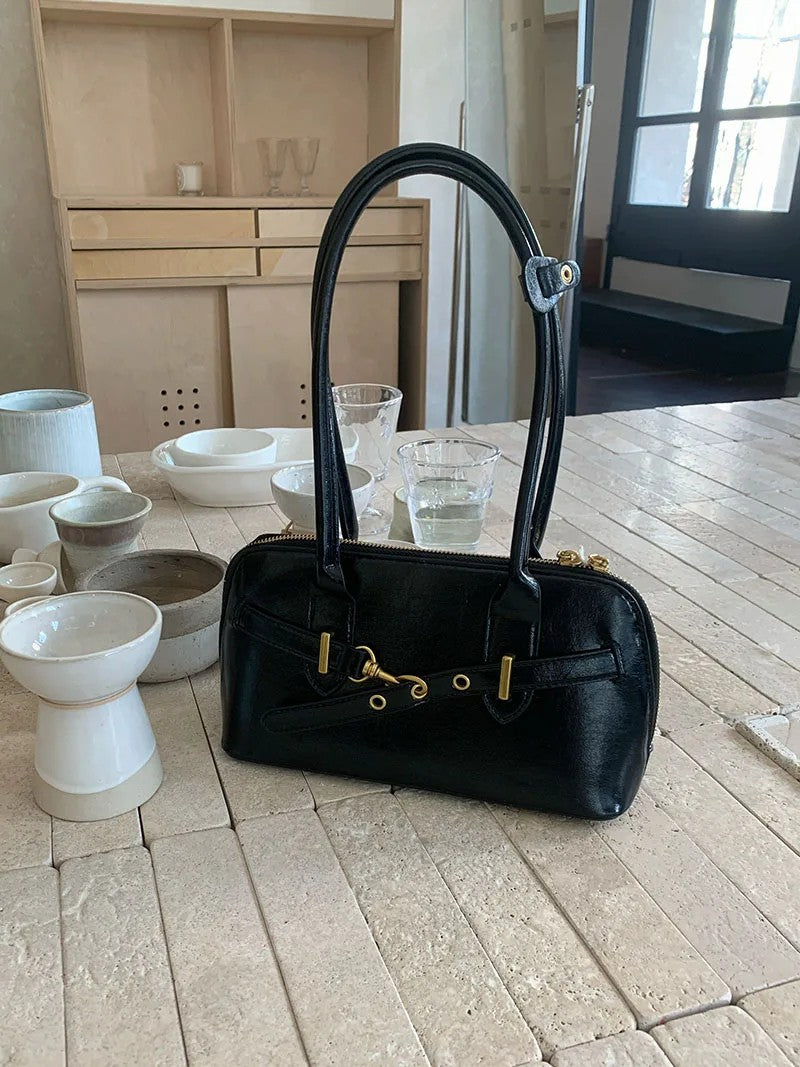 Bridle Buckle Shoulder Bag