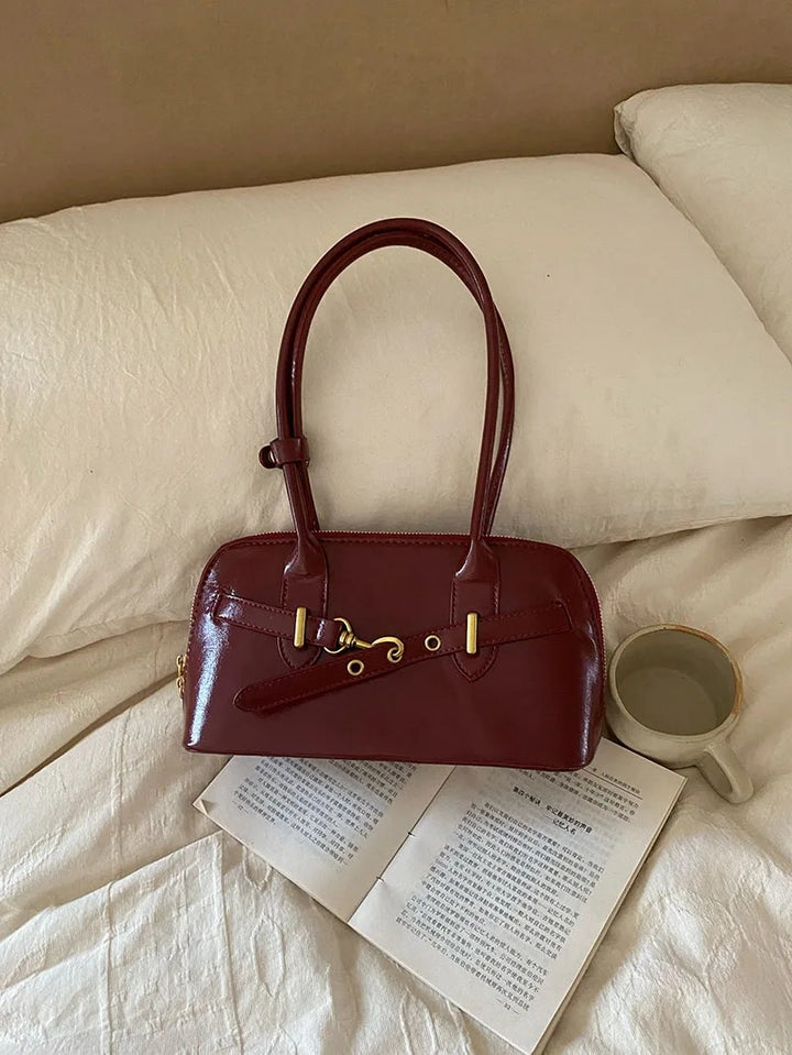 Bridle Buckle Shoulder Bag
