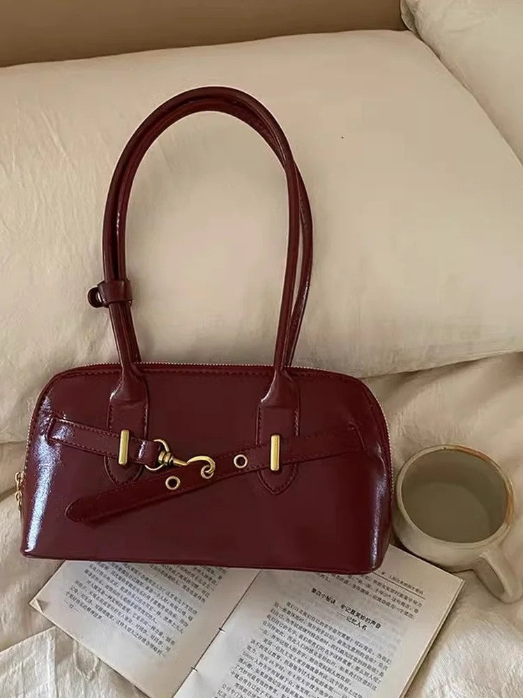 Bridle Buckle Shoulder Bag