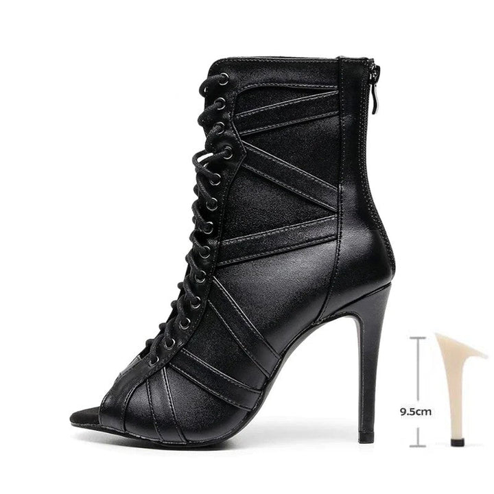 Ravella Peep-Toe Boots