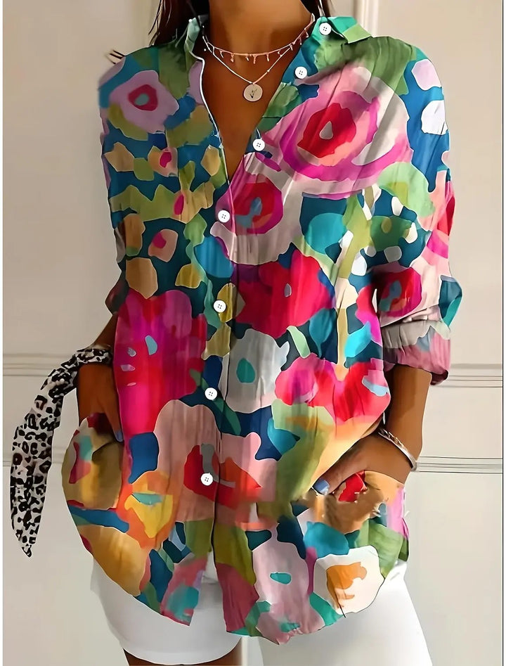 Giulia Painterly Blouse