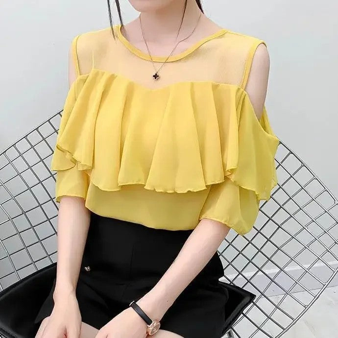 Brisa Ruffle Blouse