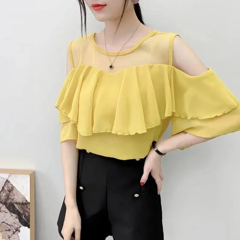 Brisa Ruffle Blouse