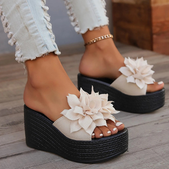 Solara Bloom Wedges