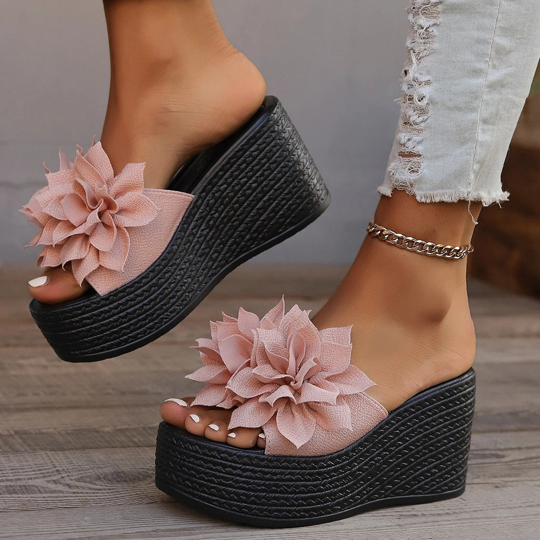 Solara Bloom Wedges