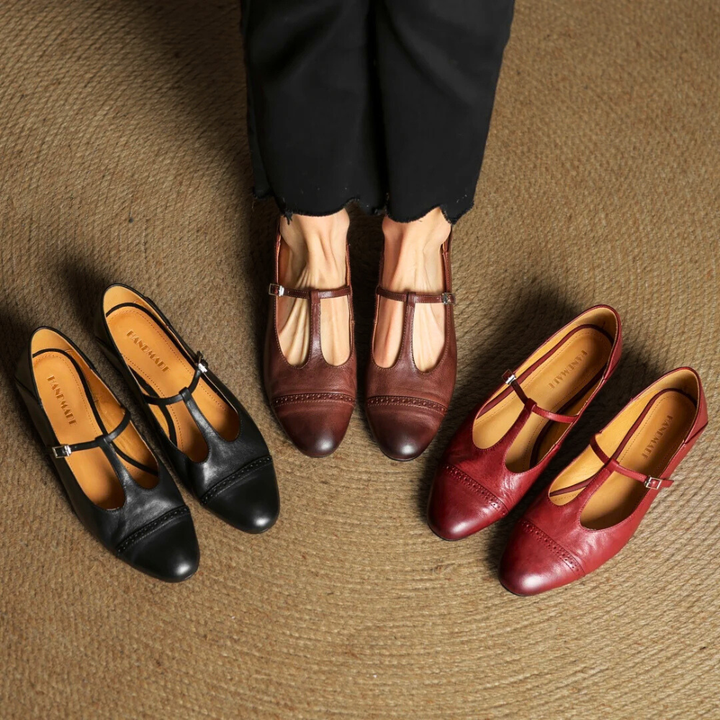 Belgrave Handmade Leather Flats