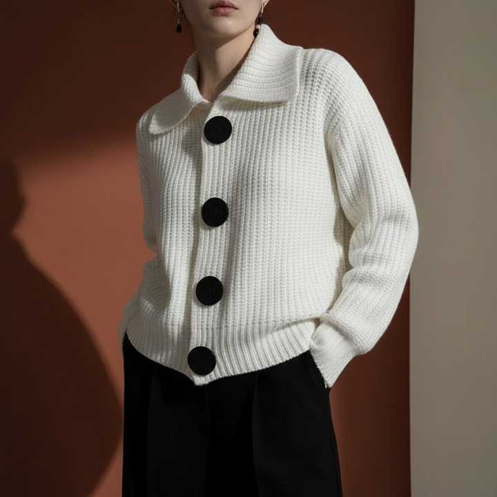 Fullstop Button Cardigan
