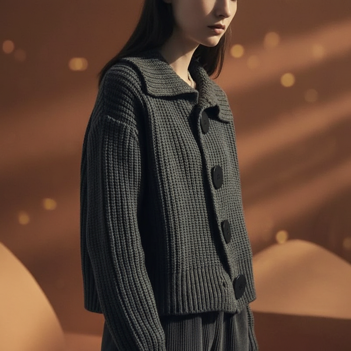 Fullstop Button Cardigan