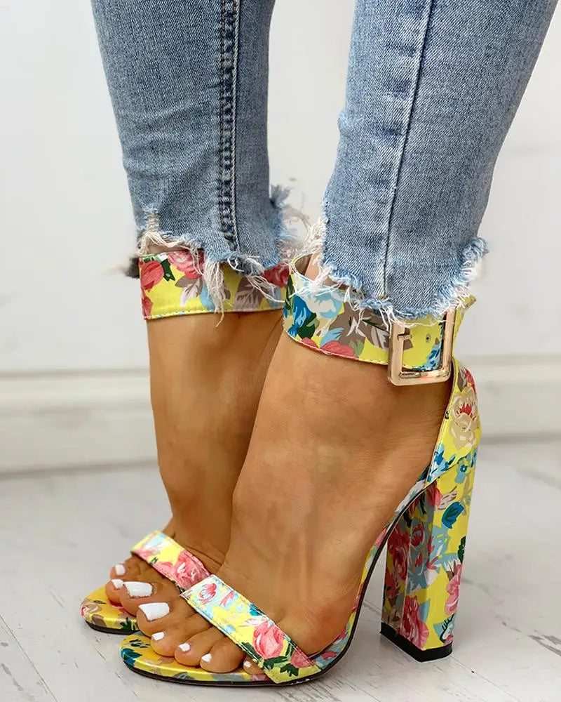 Maculata Block Heels