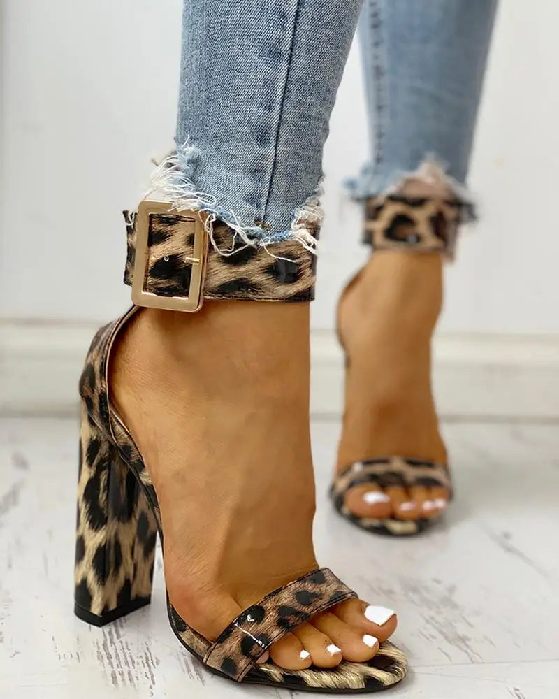Maculata Block Heels