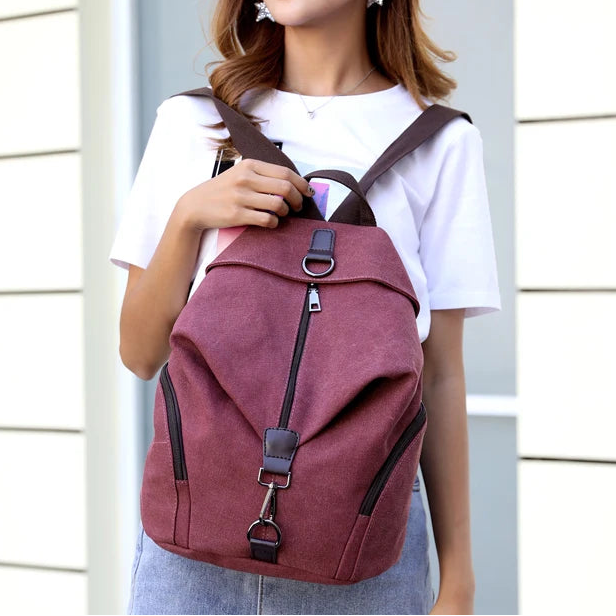 Voss Canvas Backpack