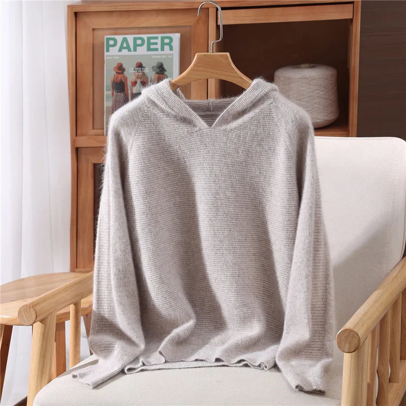 Cloudveil Mink Cashmere Hoodie