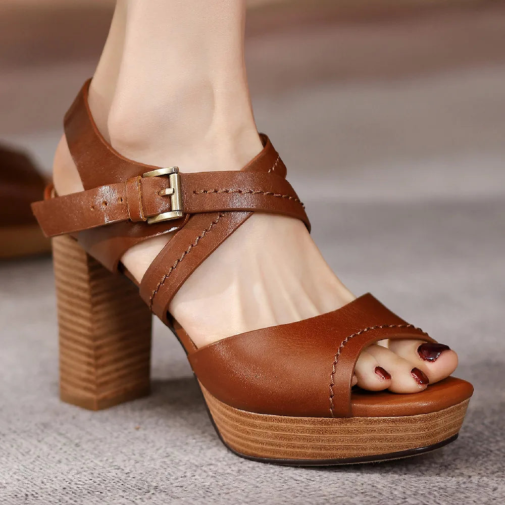 Imperia Leather Sandals